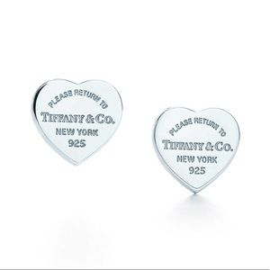 Tiffany’s heart shaped studs!